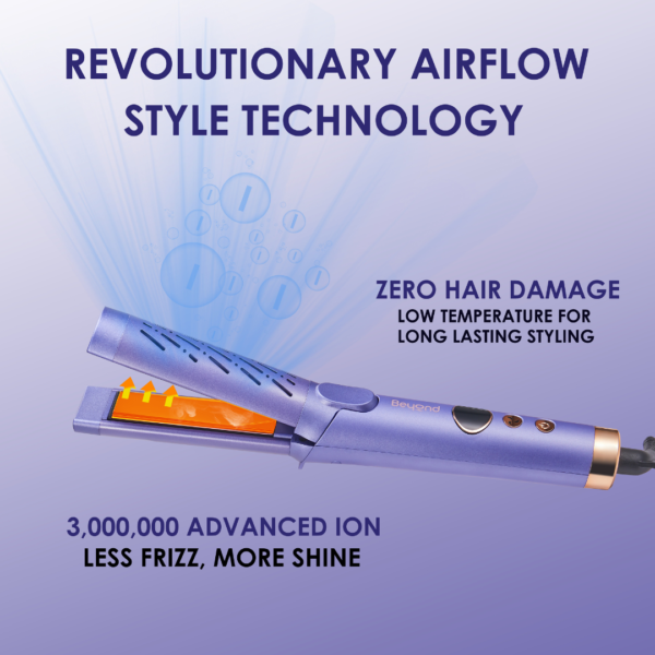 Beyond Hair - Titanium Airflow Style Hair Styling tools Airflow style technology for zero damage